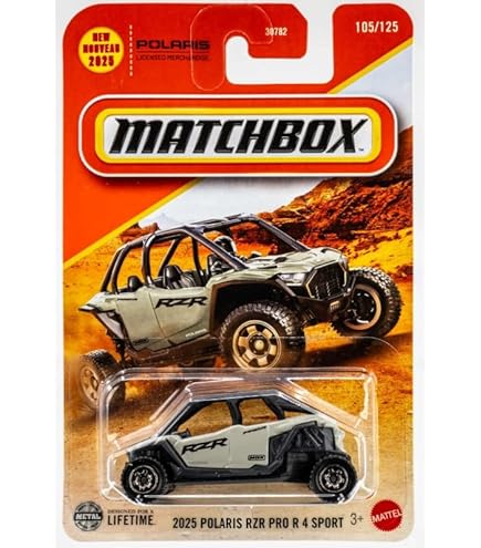 Amazon.com: Matchbox 2022 - Polaris RZR - Black - 39/100 : Toys